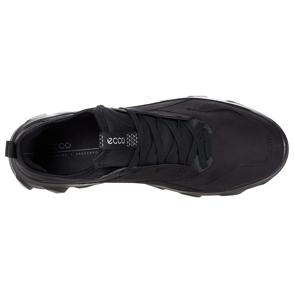 Ecco MX 820184 Leather Textile Mens Sneakers#color_black