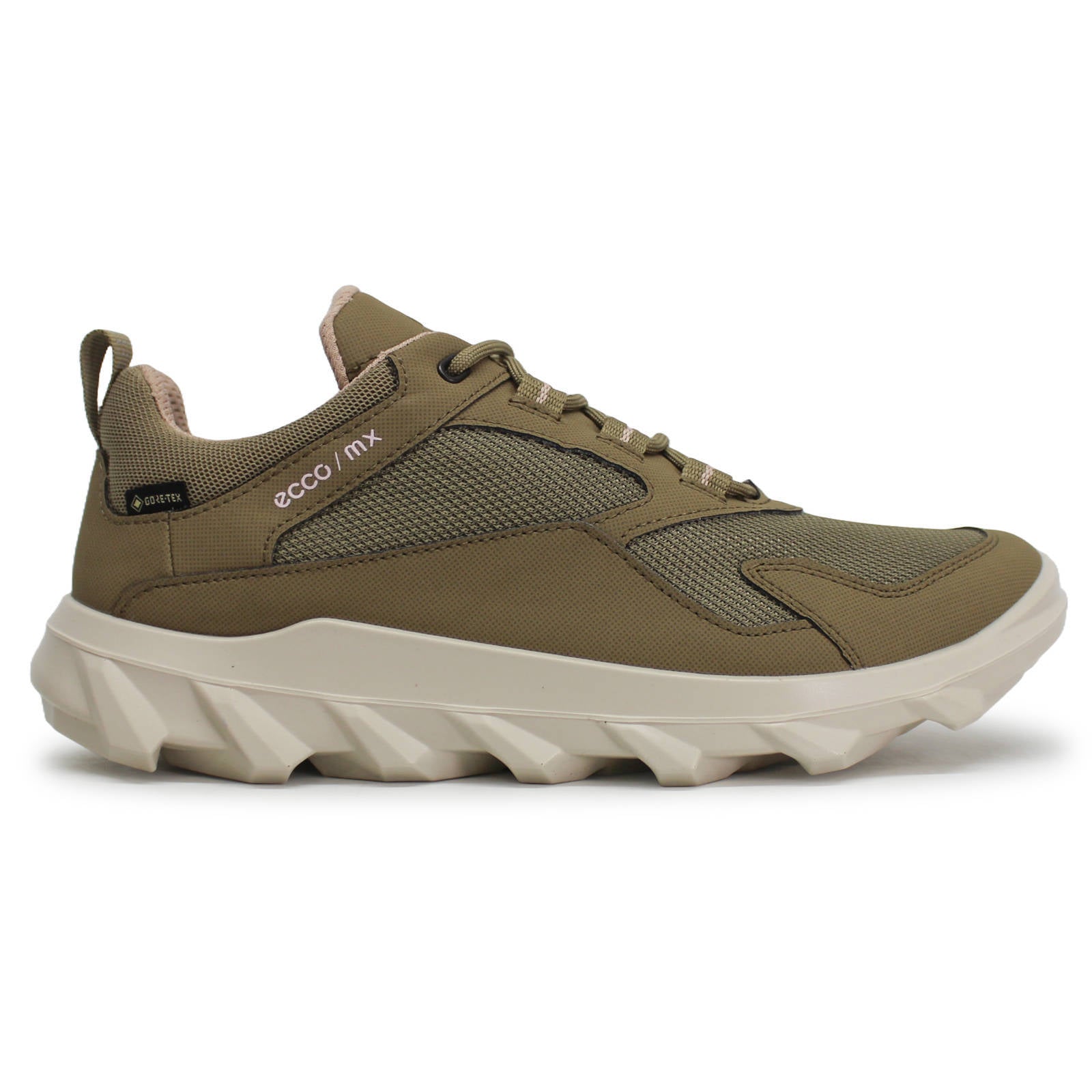 Ecco MX 820193 Synthetic Textile Womens Trainers#color_Nutmeg Brown
