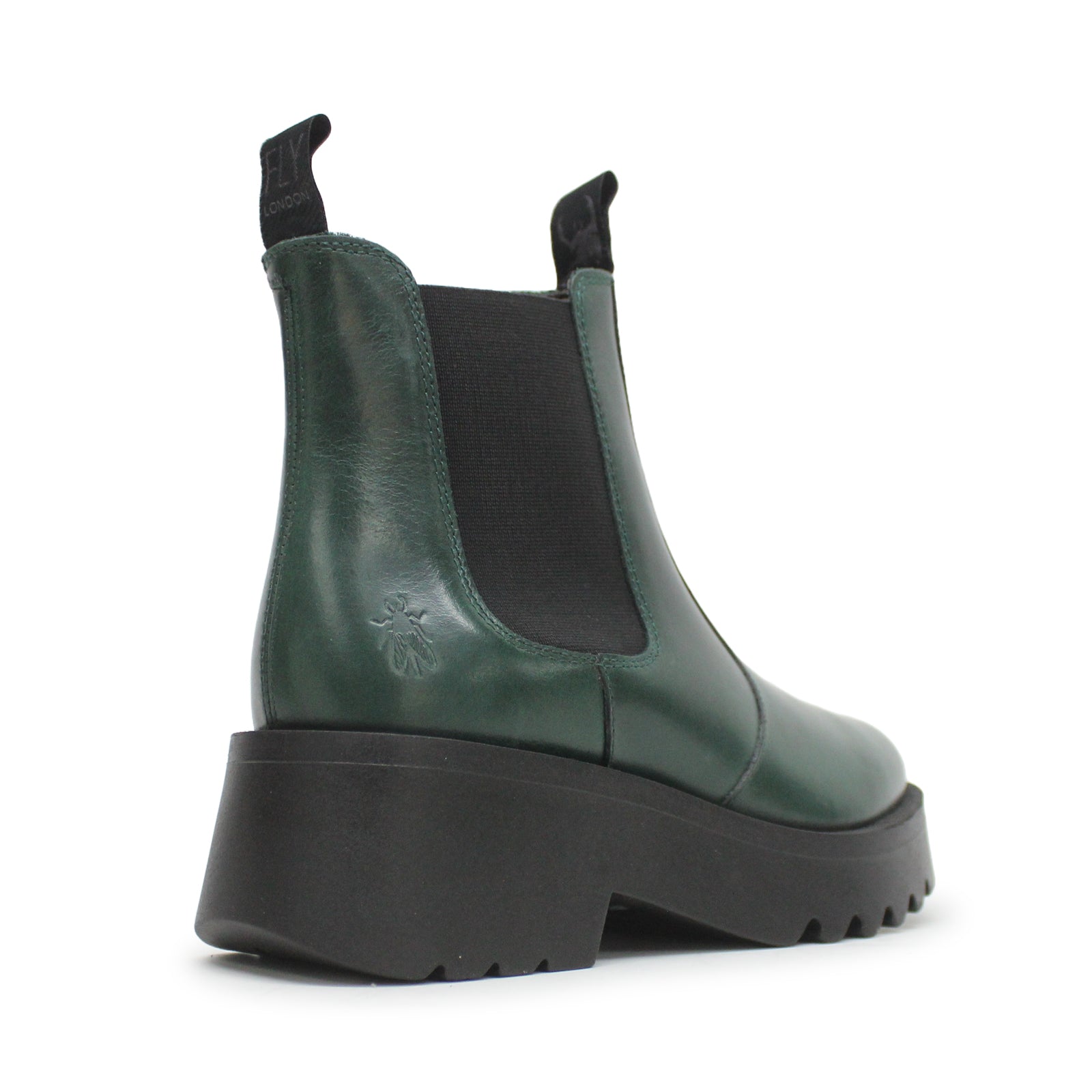 Fly London MEDI789FLY Rug Leather Womens Boots#color_Petrol