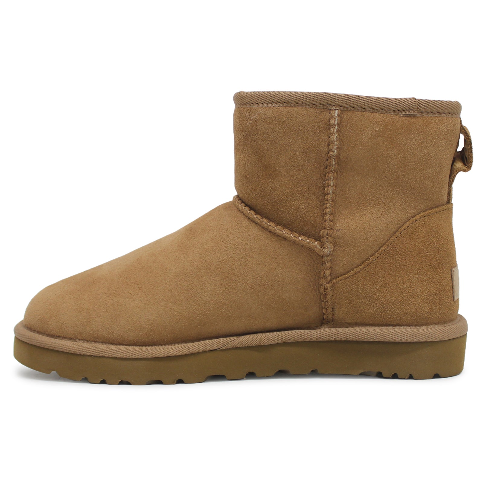 Ugg Classic Mini II 1016222-CHE Suede Womens Boots - Chestnut - 39#color_chestnut