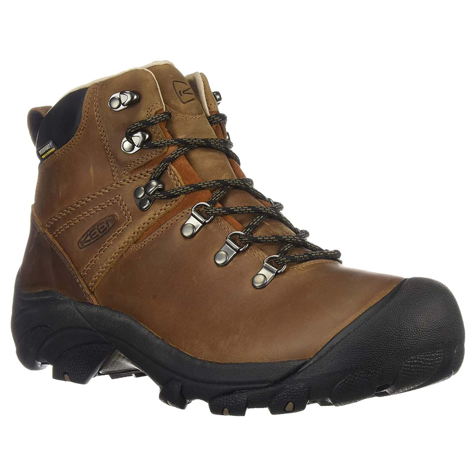 Keen Pyrenees 1002435 Leather Mens Boots - Syrup - 42#color_syrup