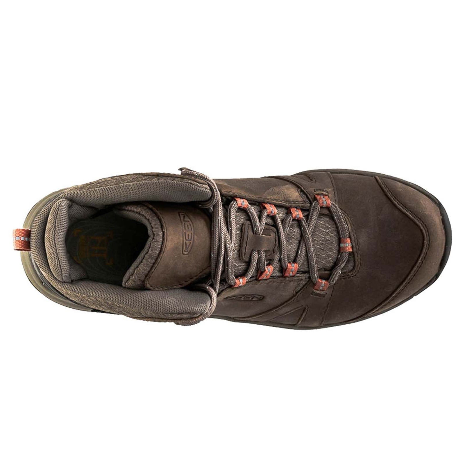 Keen Terradora II Mid 1023728 Leather Womens Boots - Brindle Redwood - 38#color_brindle redwood