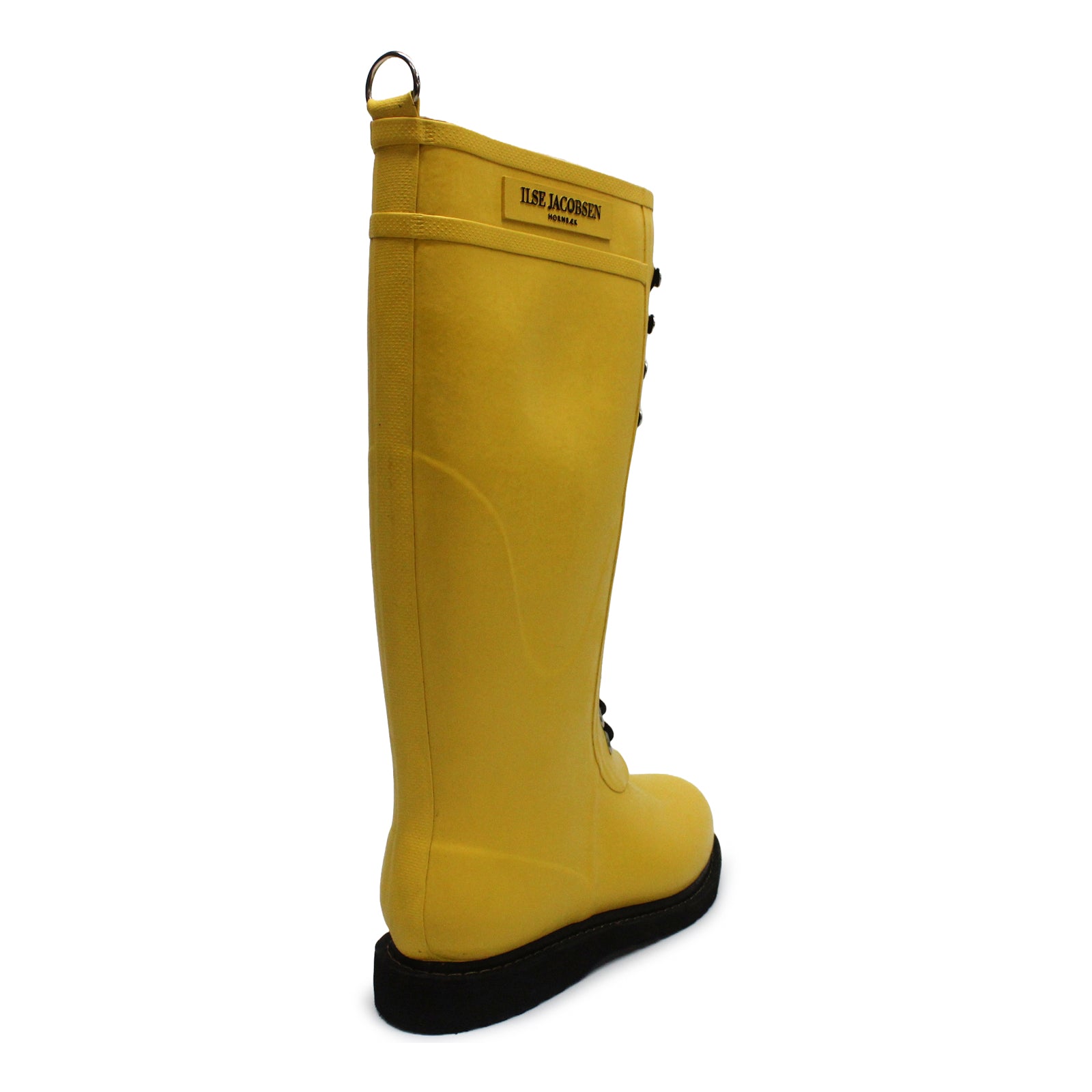 Ilse Jacobsen Rub1 Rubber Womens Boots#color_cyber yellow