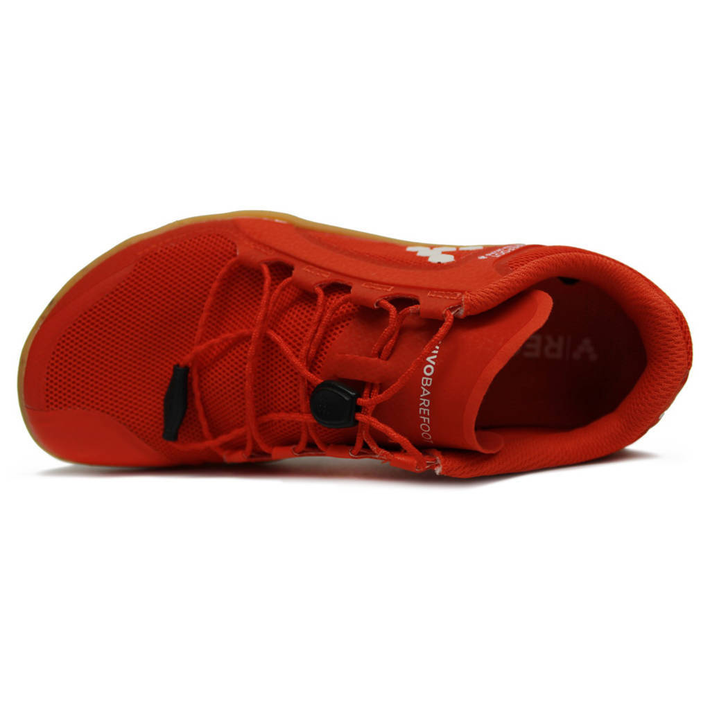 Vivobarefoot Primus Trail II FG Textile Synthetic Mens Sneakers#color_fiery coral