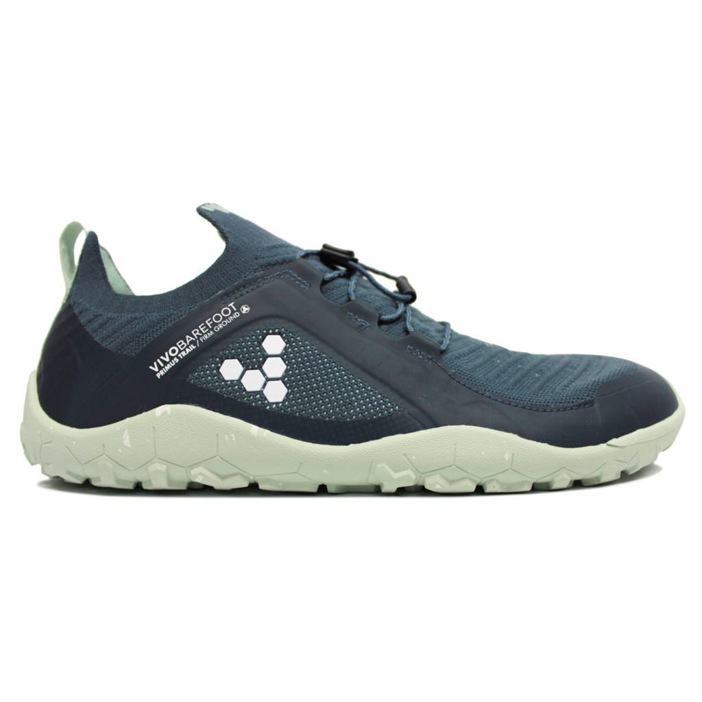 Vivobarefoot Primus Trail Knit FG Textile Synthetic Mens Sneakers#color_deep sea blue