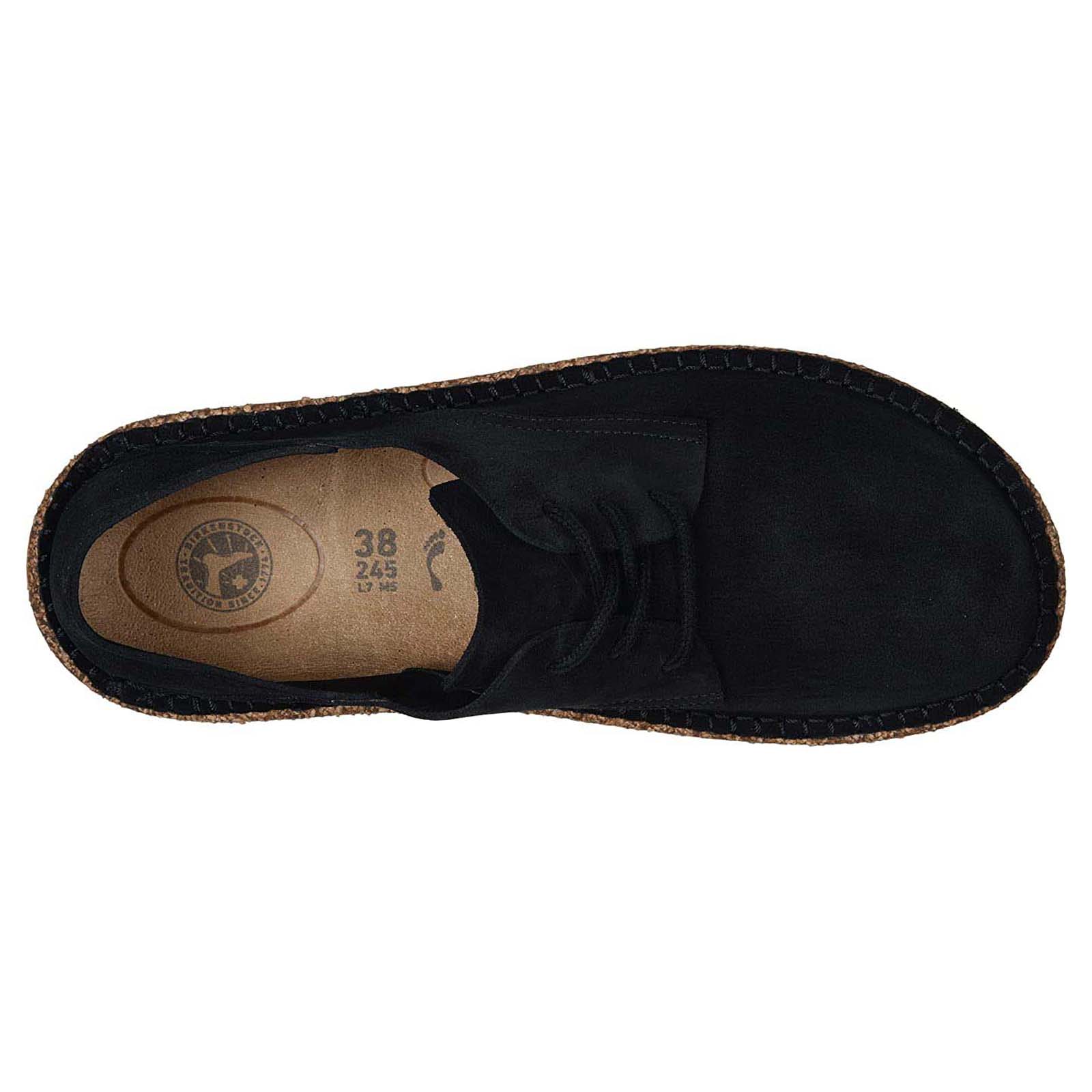 Birkenstock Gary 1013438 Suede Unisex Shoes - Black - N - 40#color_black