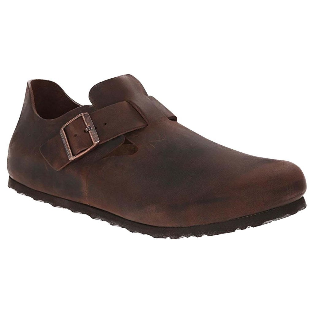 Birkenstock London Leather Unisex Shoes#color_habana