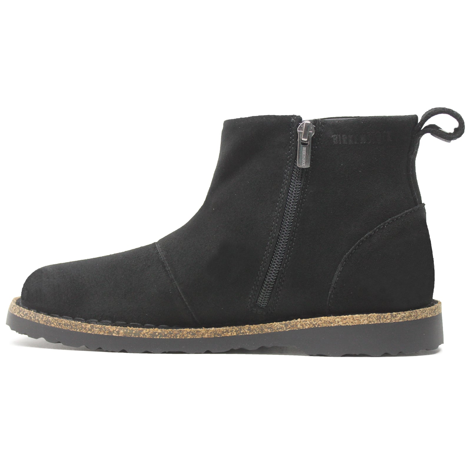 Birkenstock Melrose Suede Unisex Boots#color_black