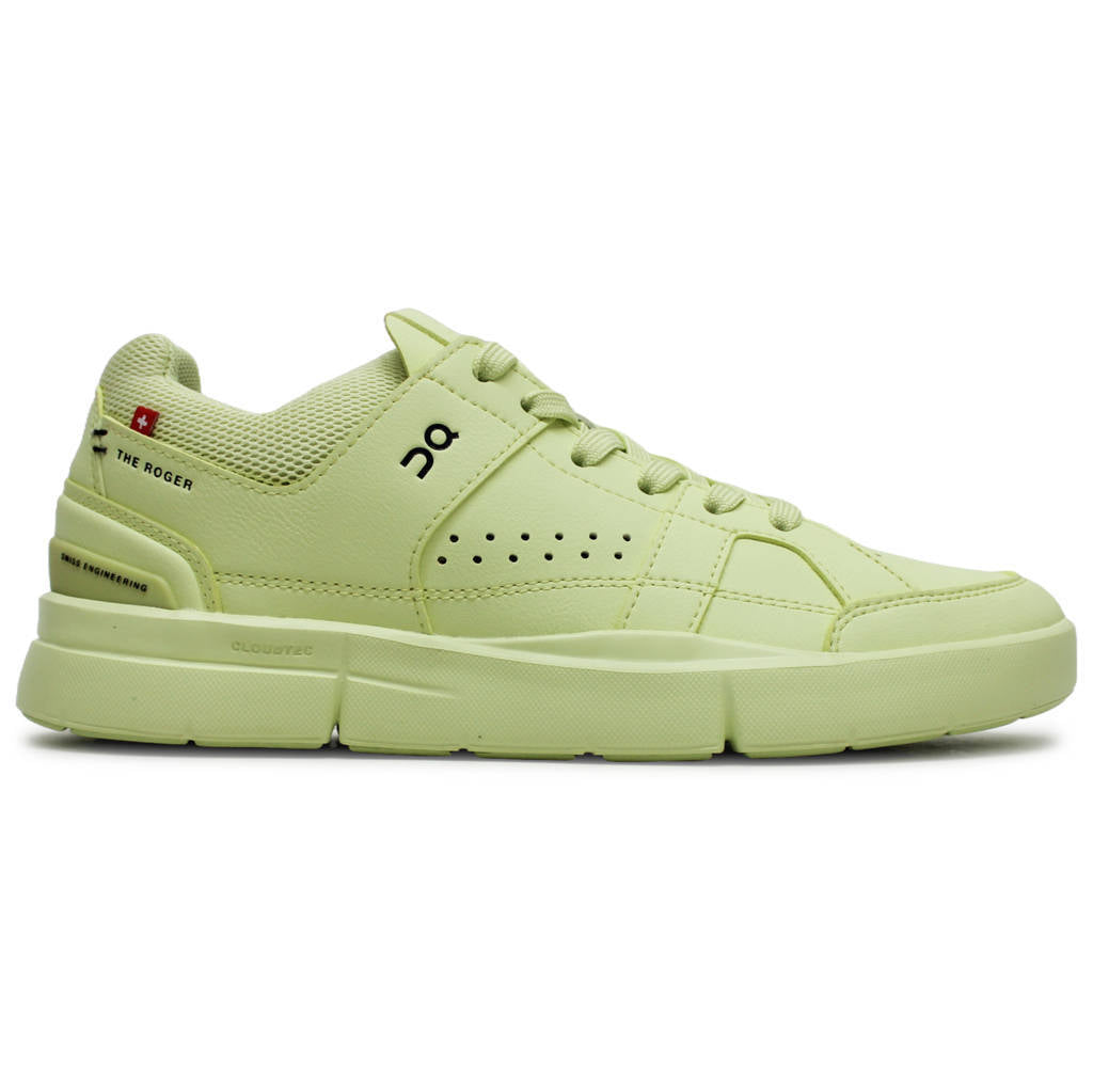 On The Roger Clubhouse Synthetic Leather Womens Sneakers#color_hay