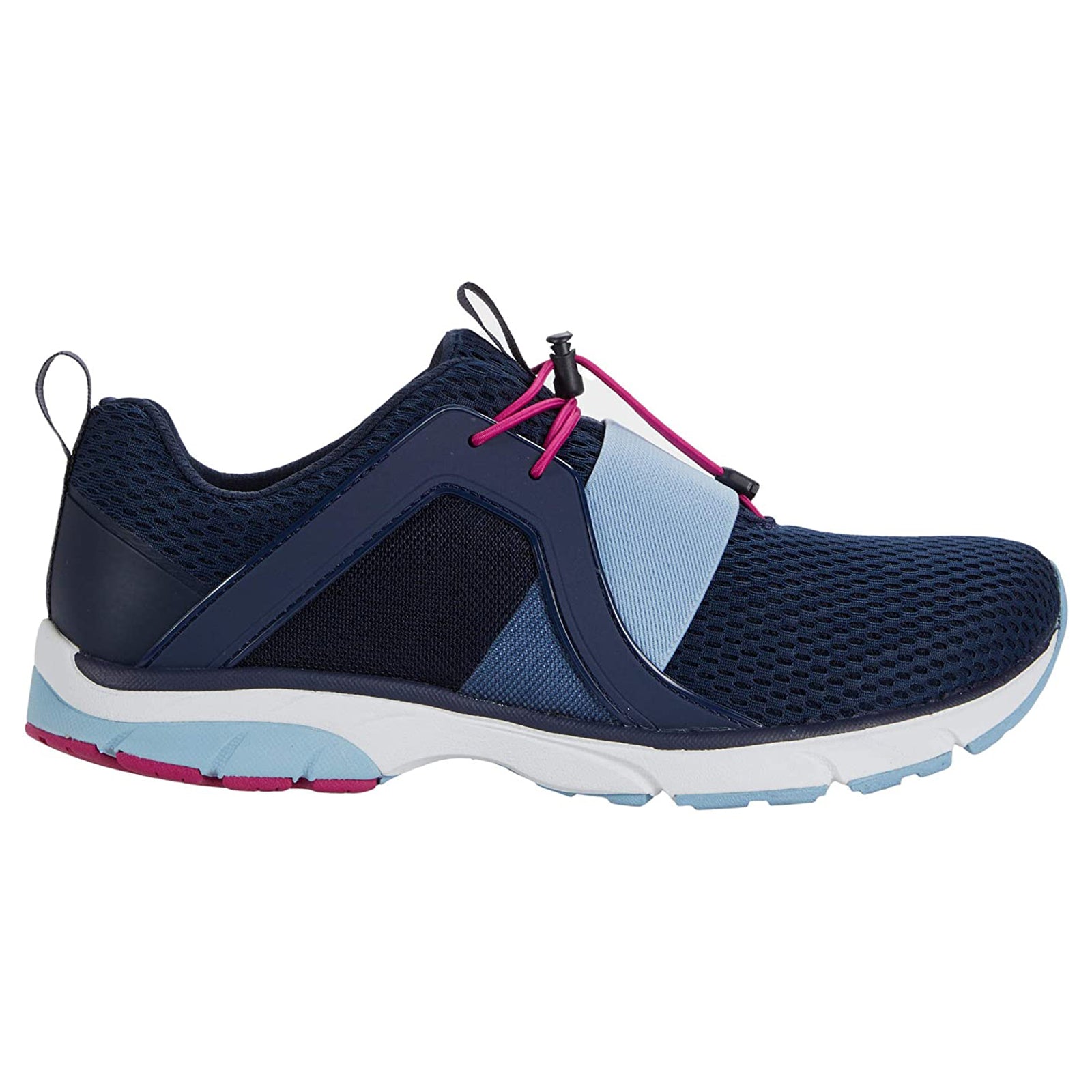 Vionic Drift Berlin BERLIN-NVY Synthetic Textile Womens Trainers - Navy - 38#color_navy