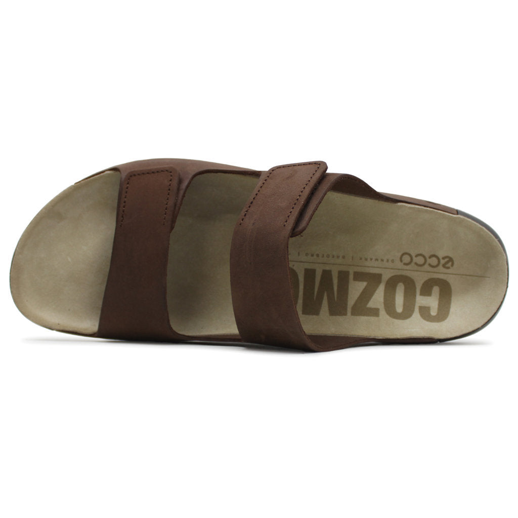 Ecco 2nd Cozmo Leather Mens Sandals#color_potting soil