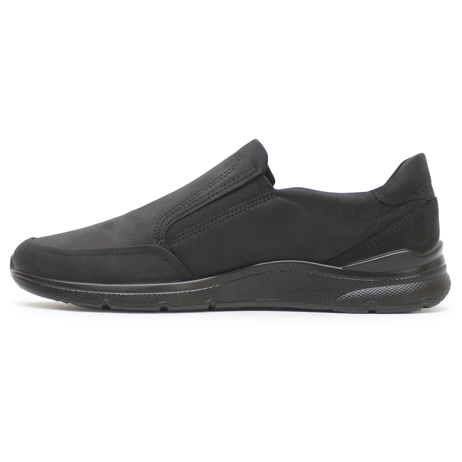 Ecco Irving 511744 Nubuck Mens Shoes#color_black