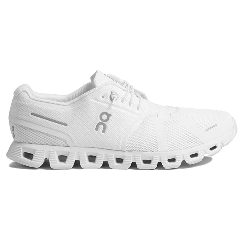 On Cloud 5 Textile Synthetic Mens Sneakers#color_all white