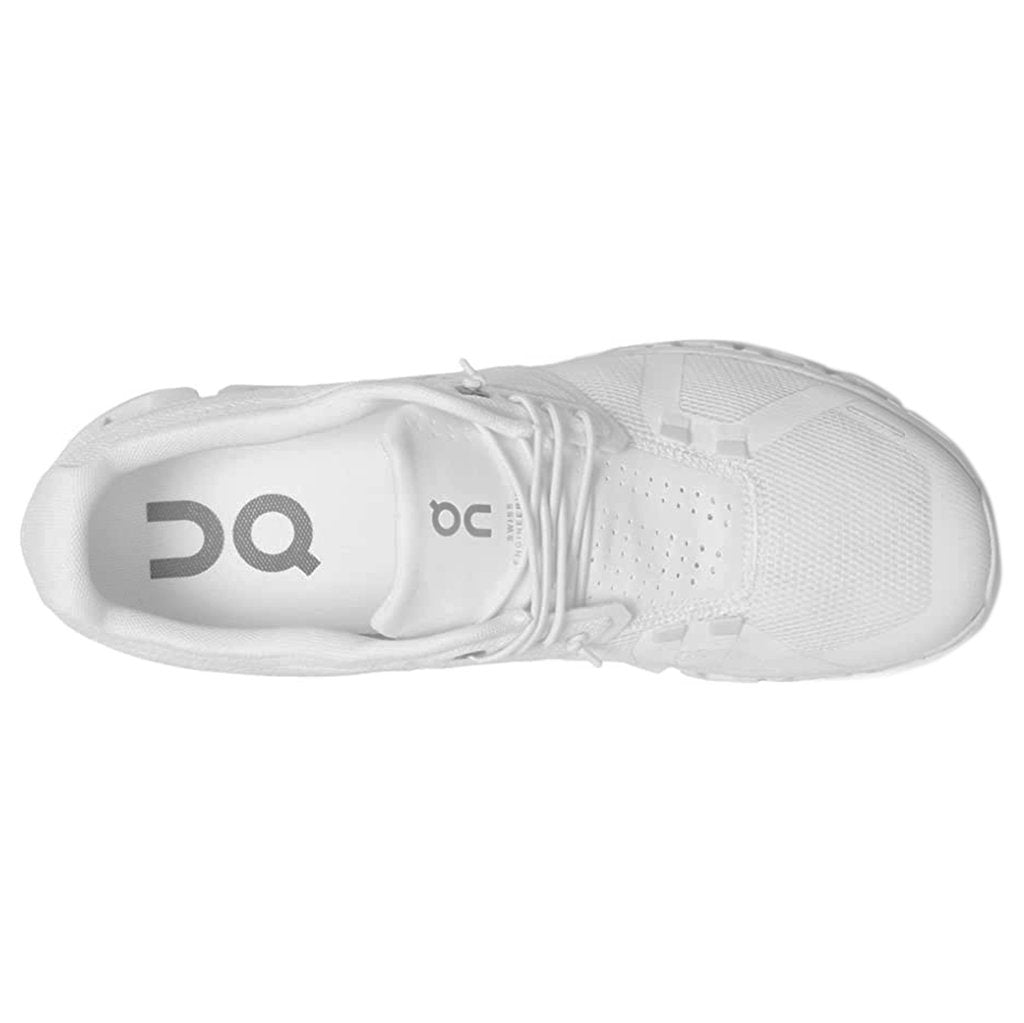 On Cloud 5 Textile Synthetic Mens Sneakers#color_all white