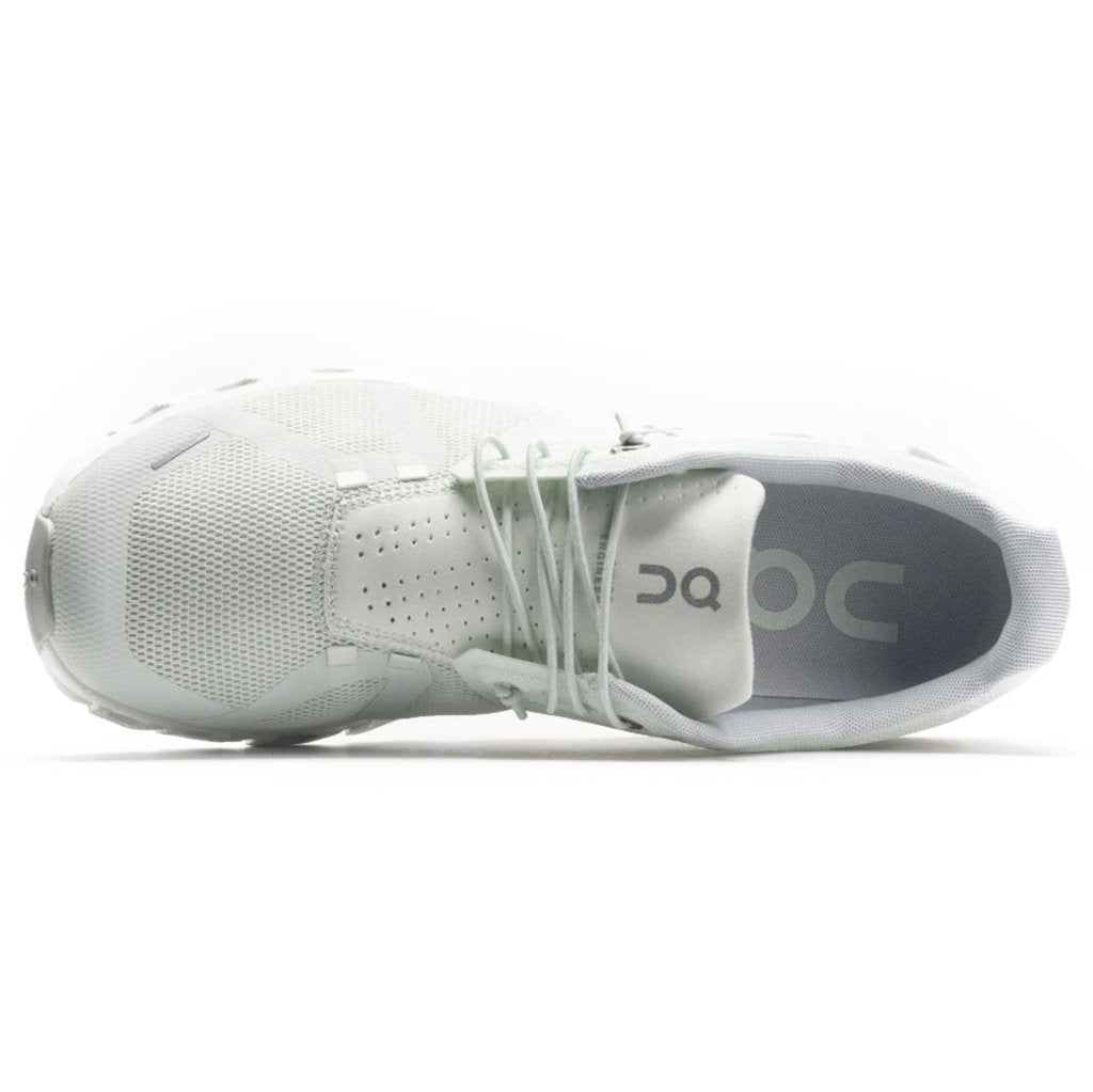 On Cloud 5 Textile Synthetic Mens Sneakers#color_ice white