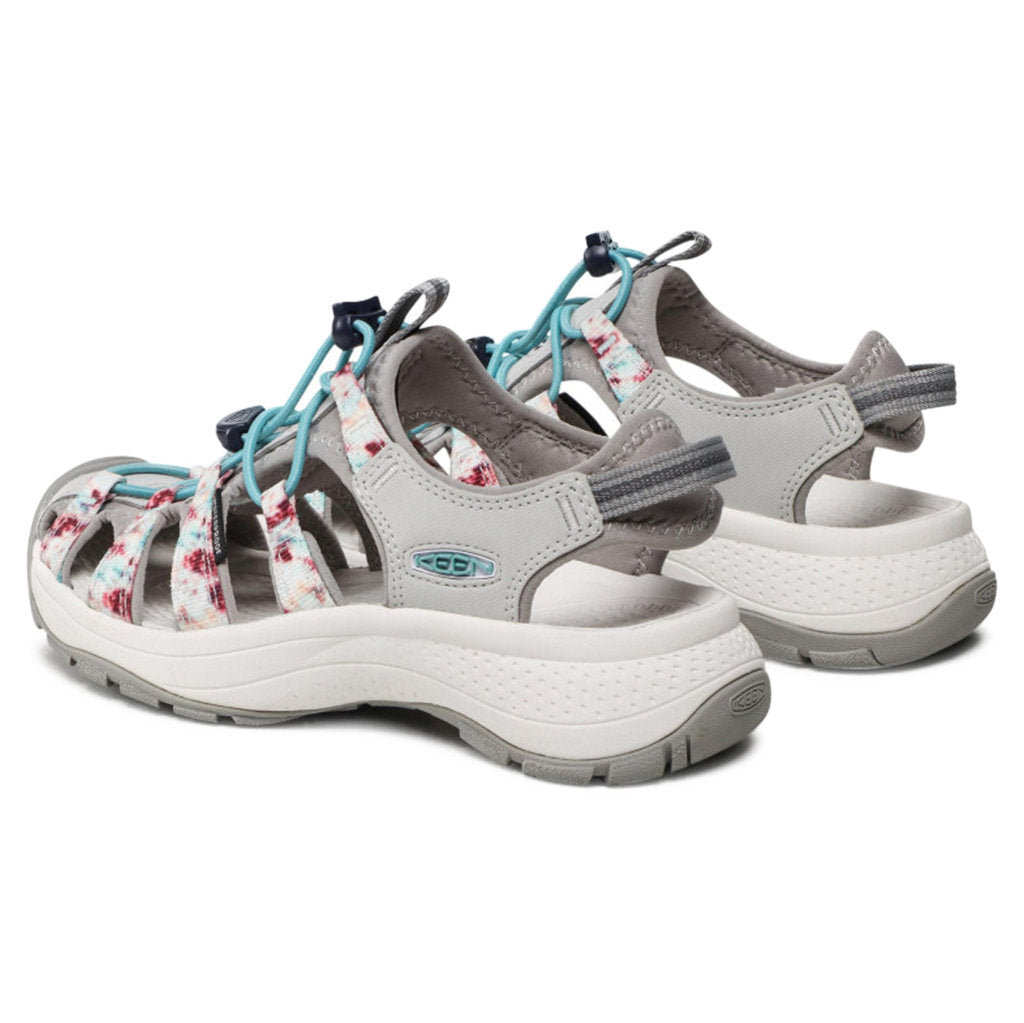 Keen Astoria West Textile Synthetic Womens Sandals#color_vapor porcelain