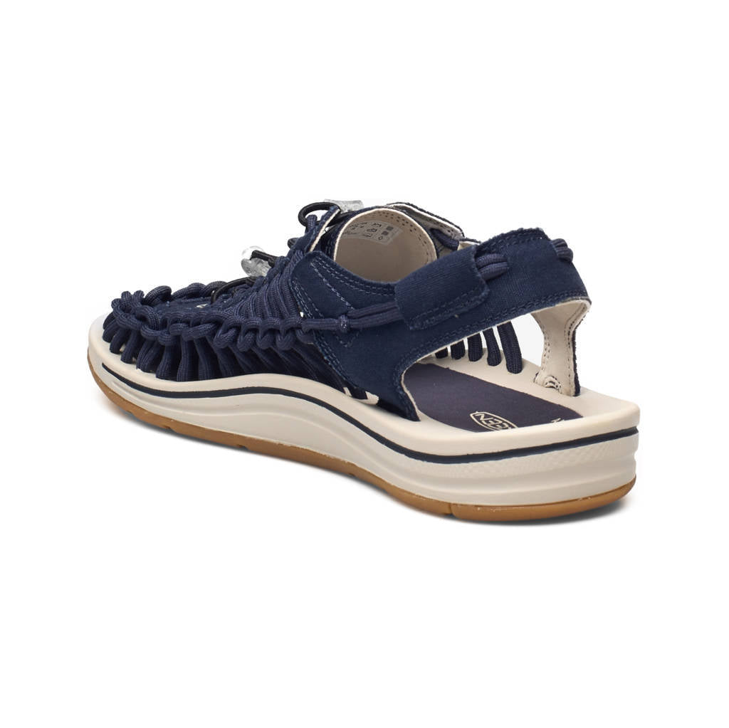 Keen Uneek Canvas Textile Womens Sandals#color_navy birch