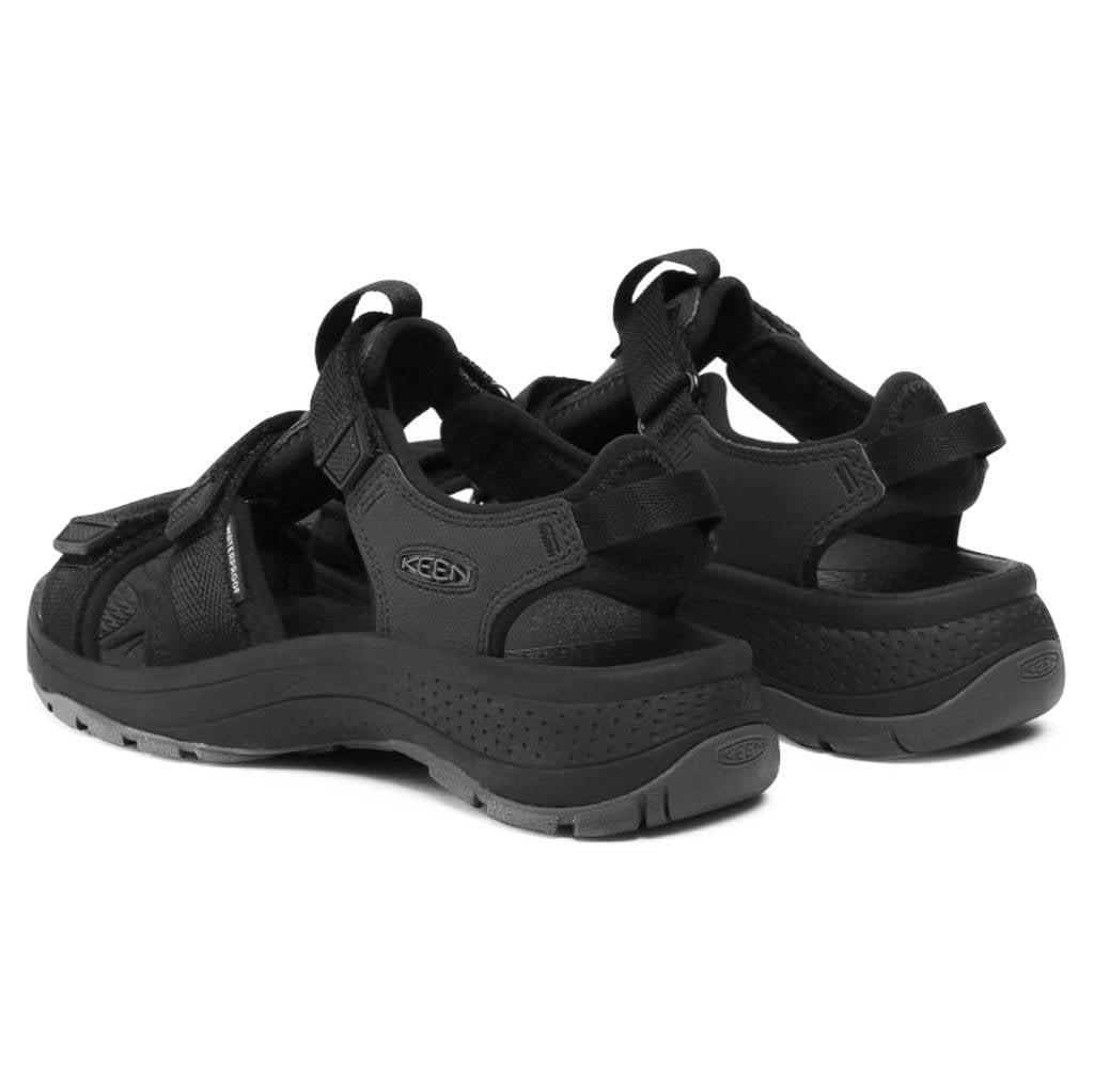 Keen Astoria West Open Toe Textile Synthetic Womens Sandals#color_black black