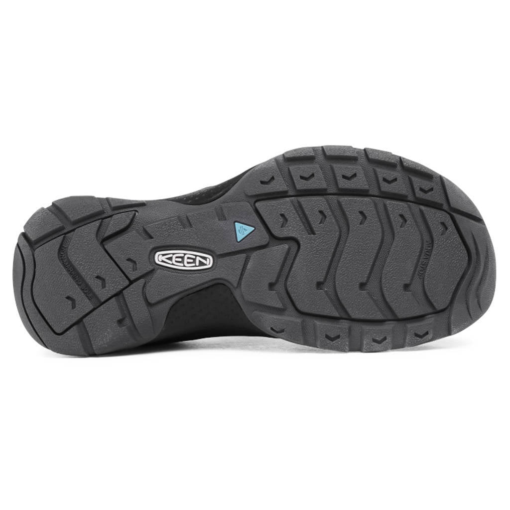 Keen Astoria West Open Toe Textile Synthetic Womens Sandals#color_black black