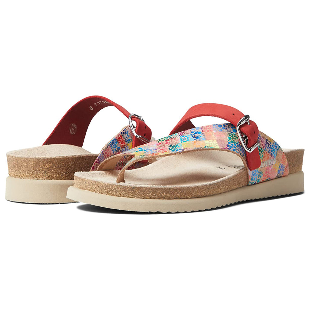 Mephisto Helen Mix Printed Leather Womens Sandals#color_multicoloured