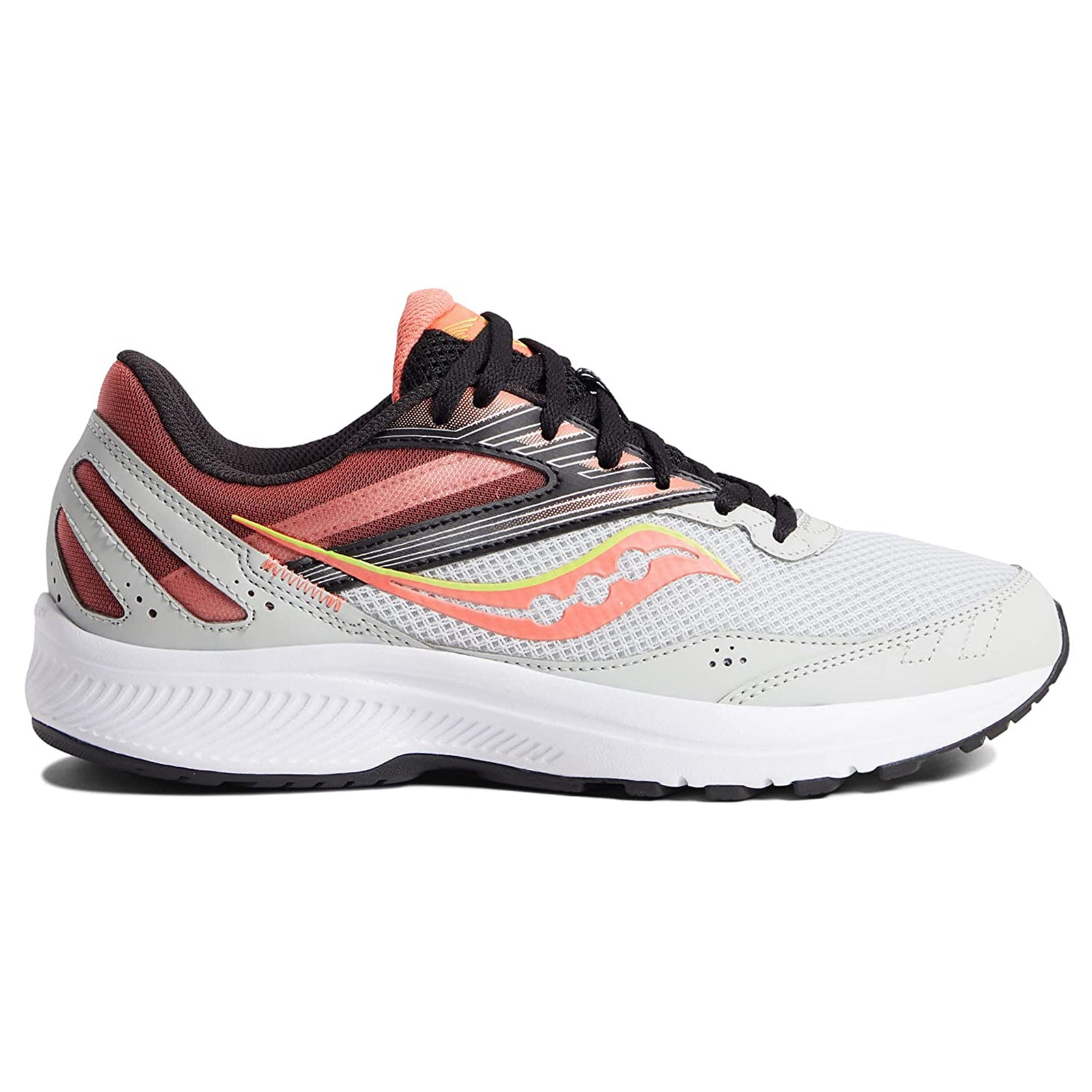 Saucony Cohesion 15 S10701-16 Textile Synthetic Womens Trainers - Fog Sunstone - 39#color_fog sunstone