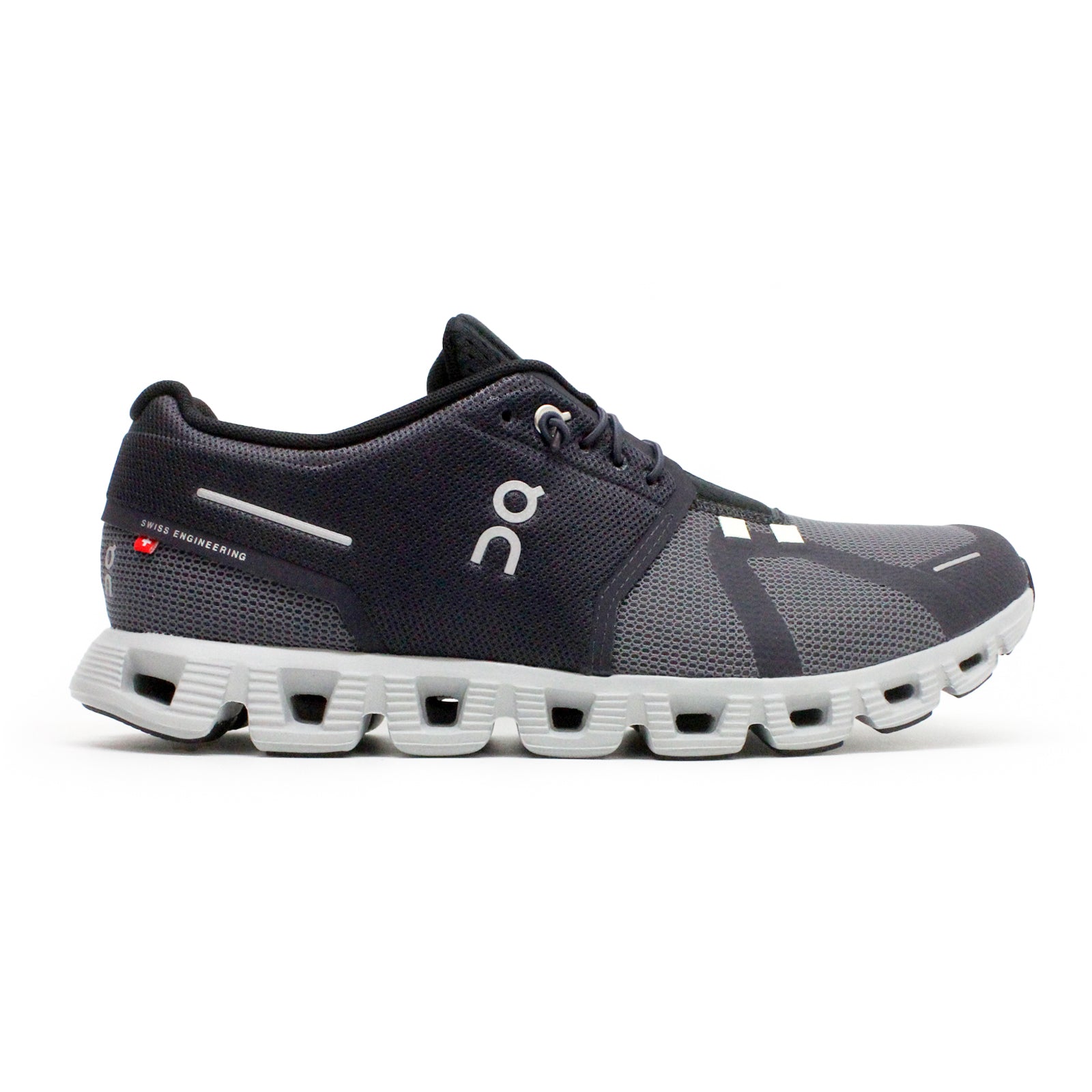 On Cloud 5 Push Textile Men's Running Shoes#color_rock black