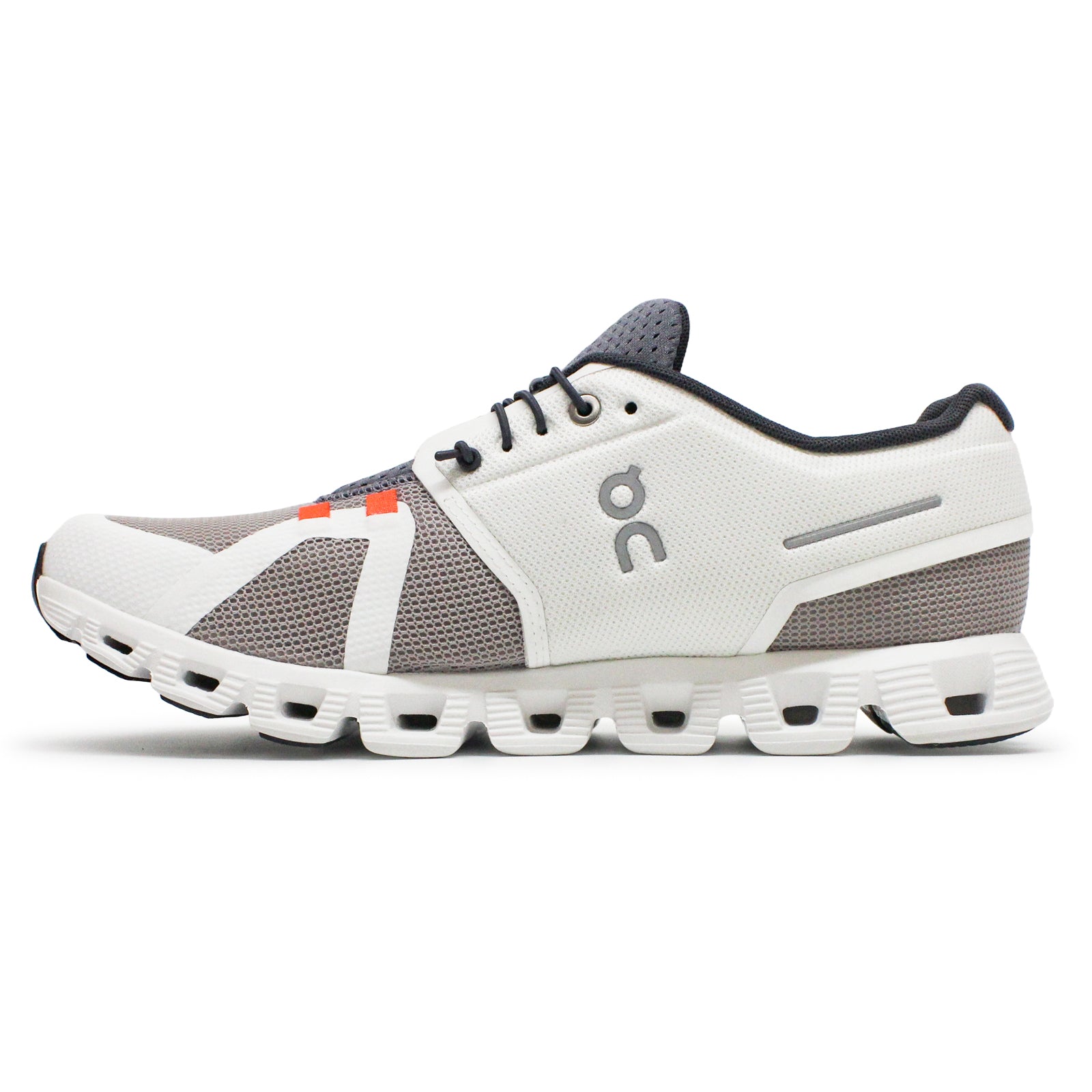 On Cloud 5 Push Textile Men's Running Shoes#color_pearl fossil