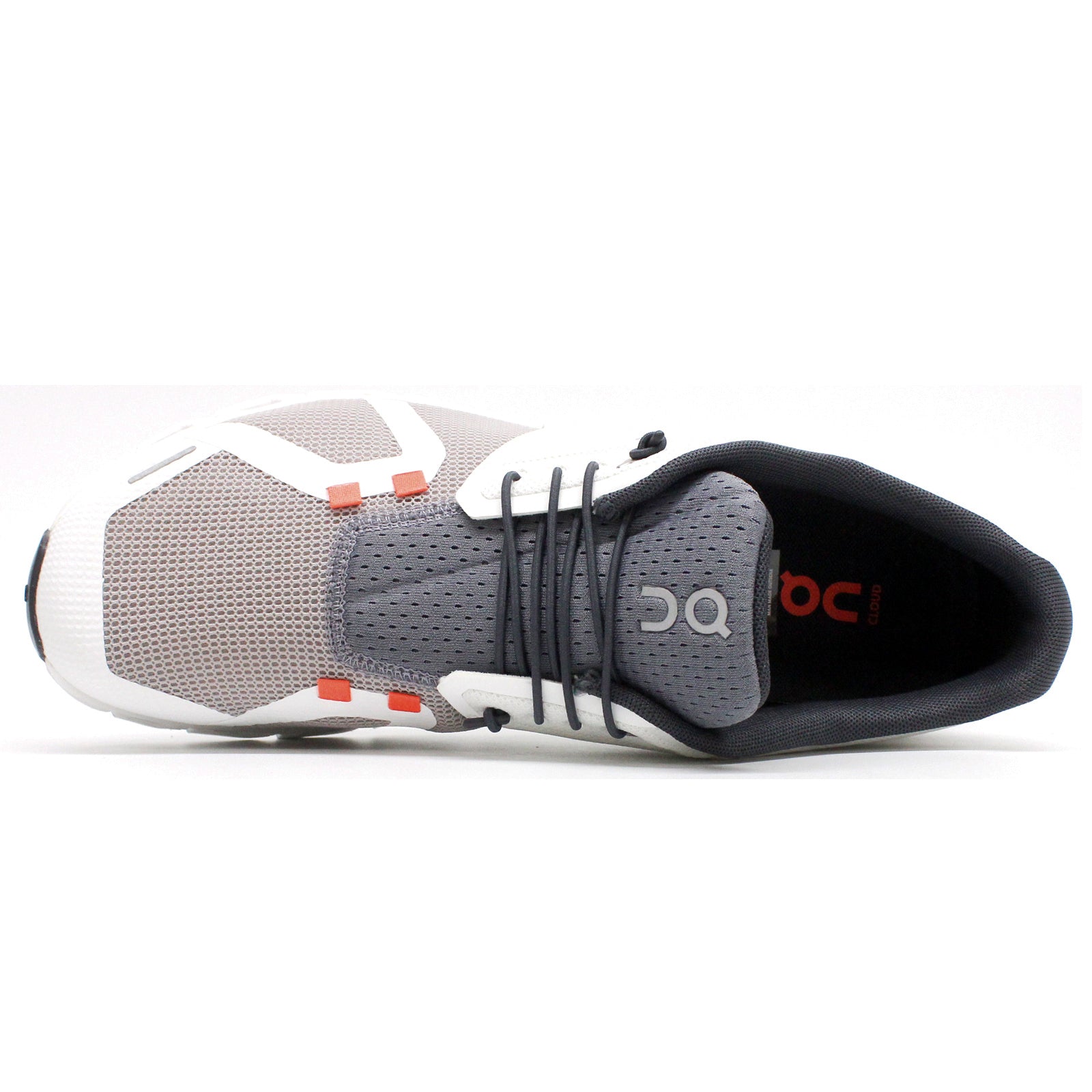 On Cloud 5 Push Textile Men's Running Shoes#color_pearl fossil