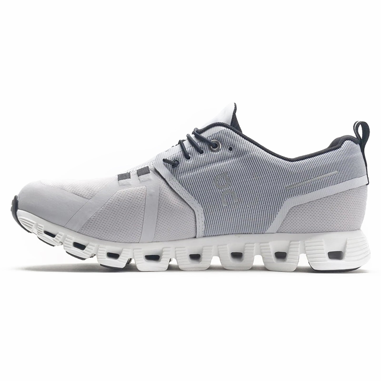 On Cloud 5 Waterproof Textile Synthetic Men's Running Shoes - UK 12 - US 12.5 Men - EU 47.5#color_glacier white