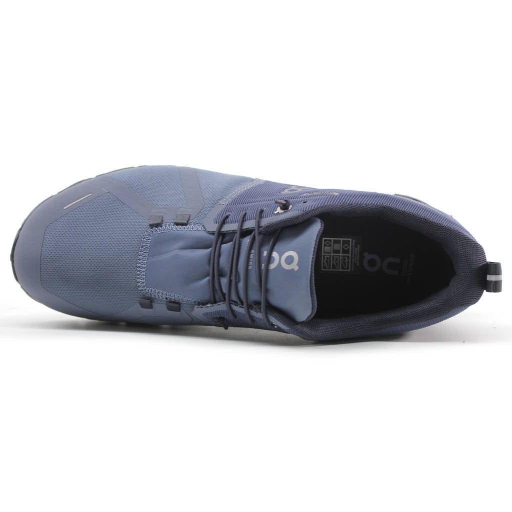 On Cloud 5 Waterproof Textile Synthetic Mens Sneakers#color_metal navy