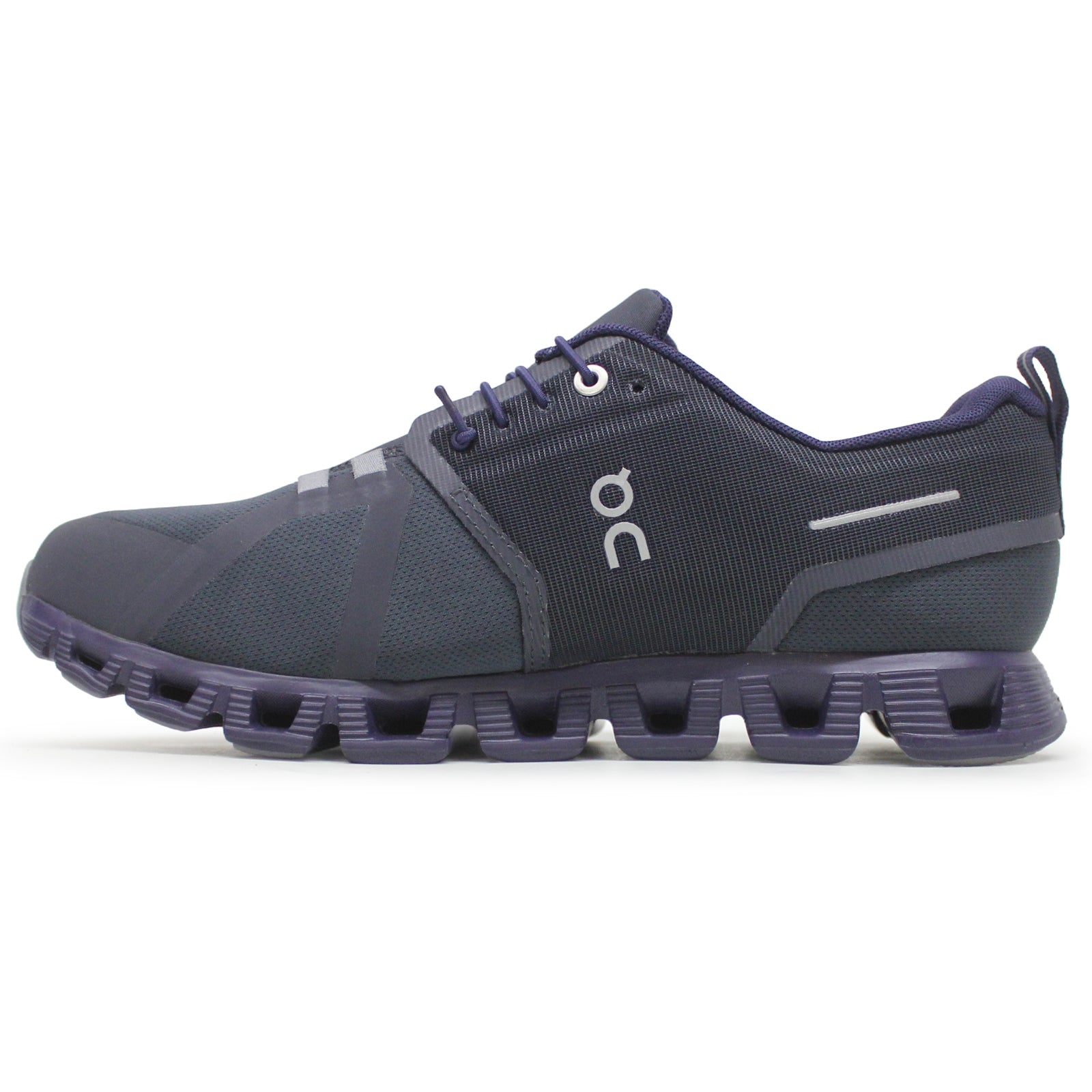 On Cloud 5 Waterproof Textile Synthetic Mens Trainers#color_navy ink