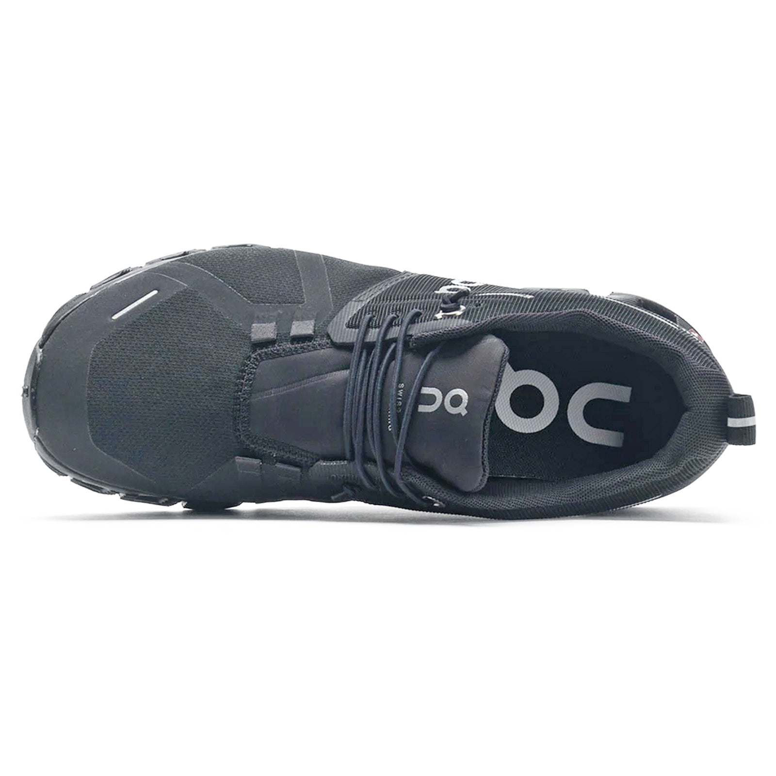 On Cloud 5 Waterproof 59-98838 Textile Synthetic Womens Trainers - All Black - 40#color_all black