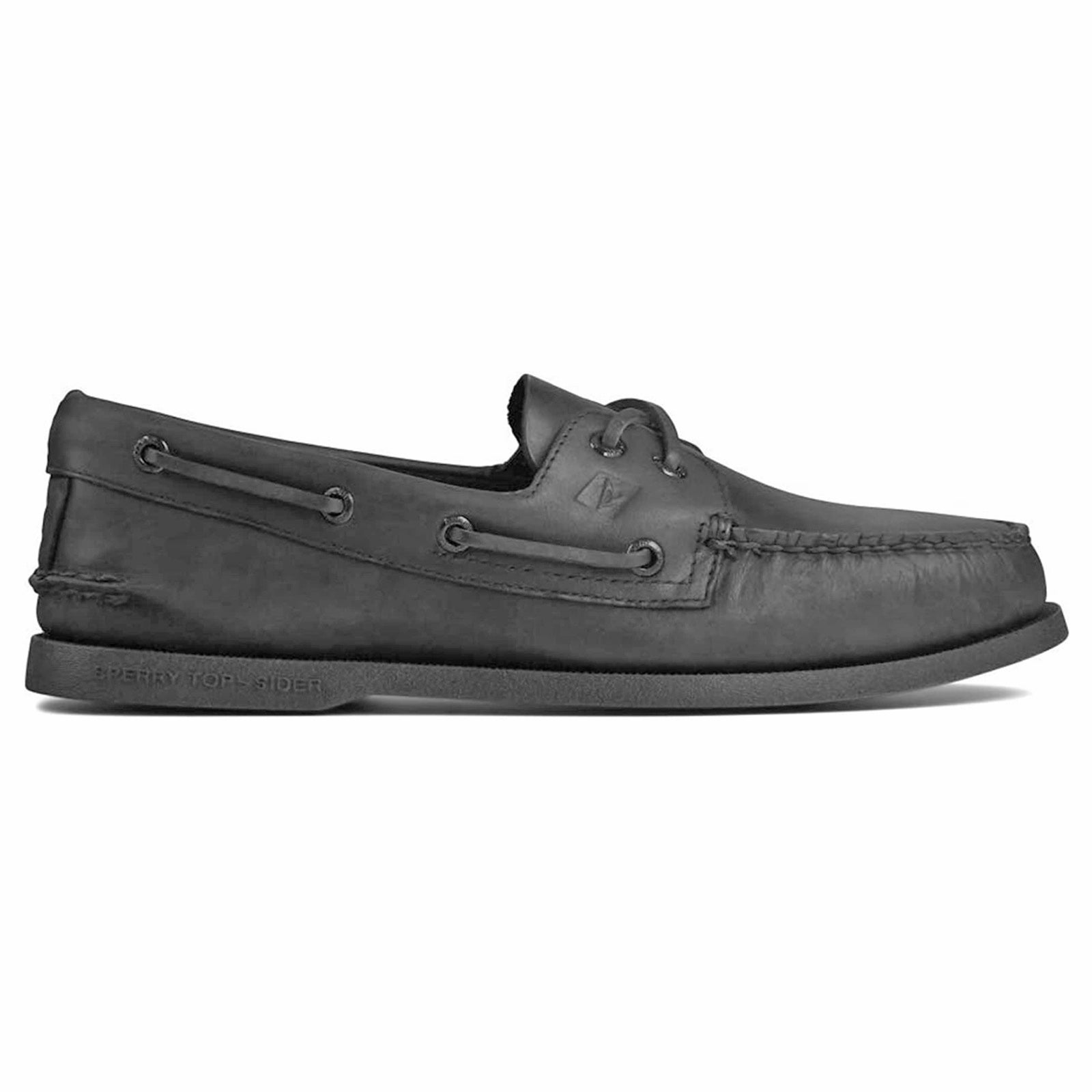 Sperry Authentic Original 2-Eye 0836981 Leather Mens Shoes - Black - 44.5#color_black