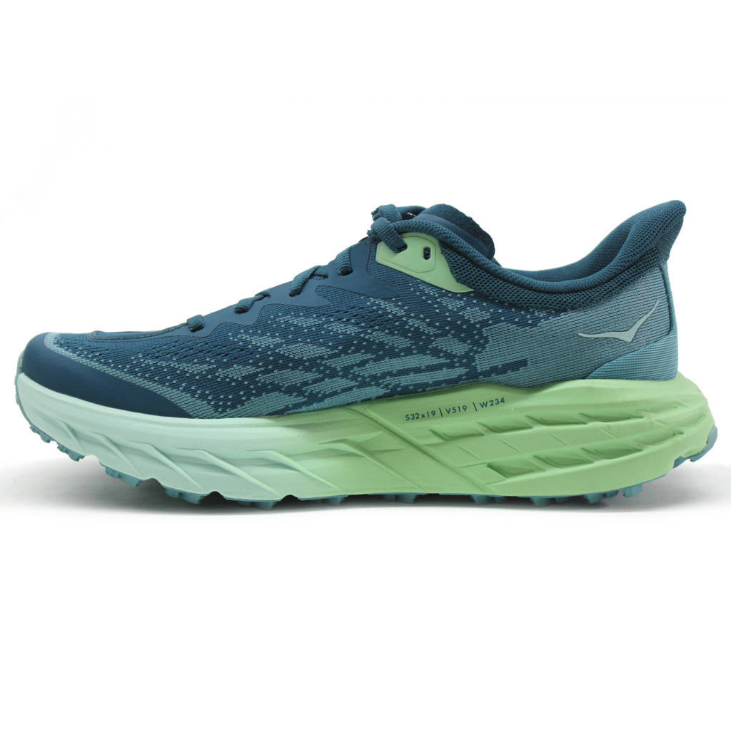 Hoka One One Speedgoat 5 Textile Synthetic Womens Sneakers#color_deep lagoon ocean mist