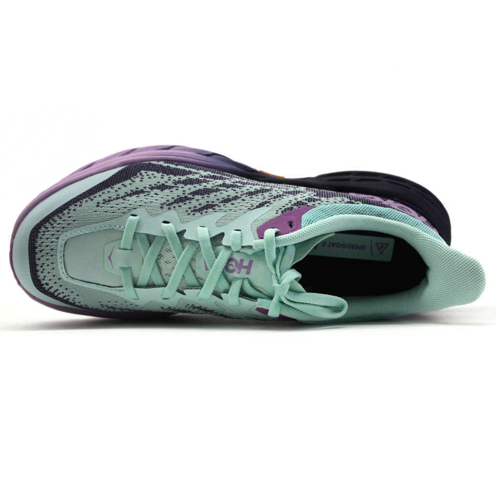 Hoka One One Speedgoat 5 Textile Synthetic Womens Sneakers#color_sunlit ocean night sky