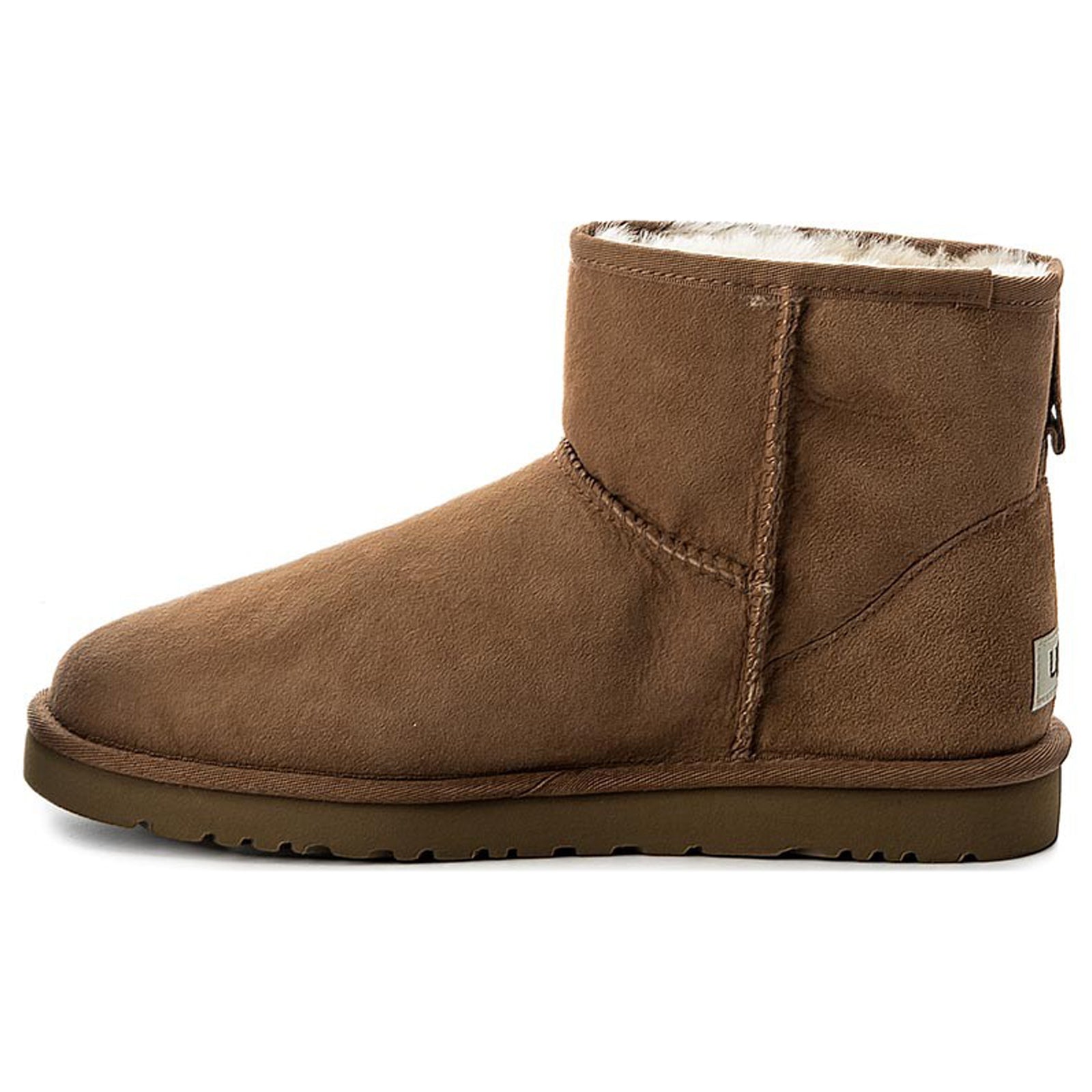 Ugg Classic Mini 1002072-CHE Suede Mens Boots - Chestnut - 45#color_chestnut