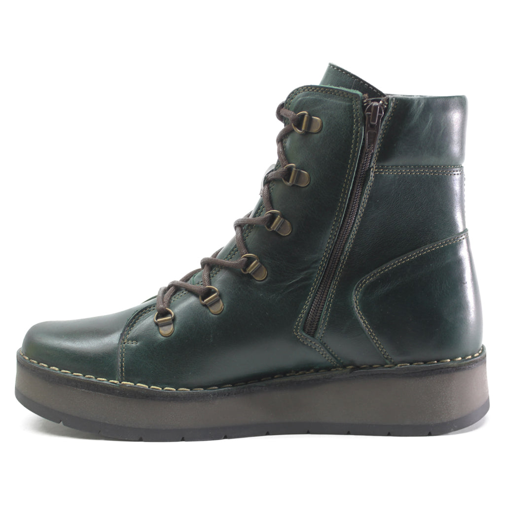 Fly London ROXY094FLY Rug Leather Womens Boots#color_petrol