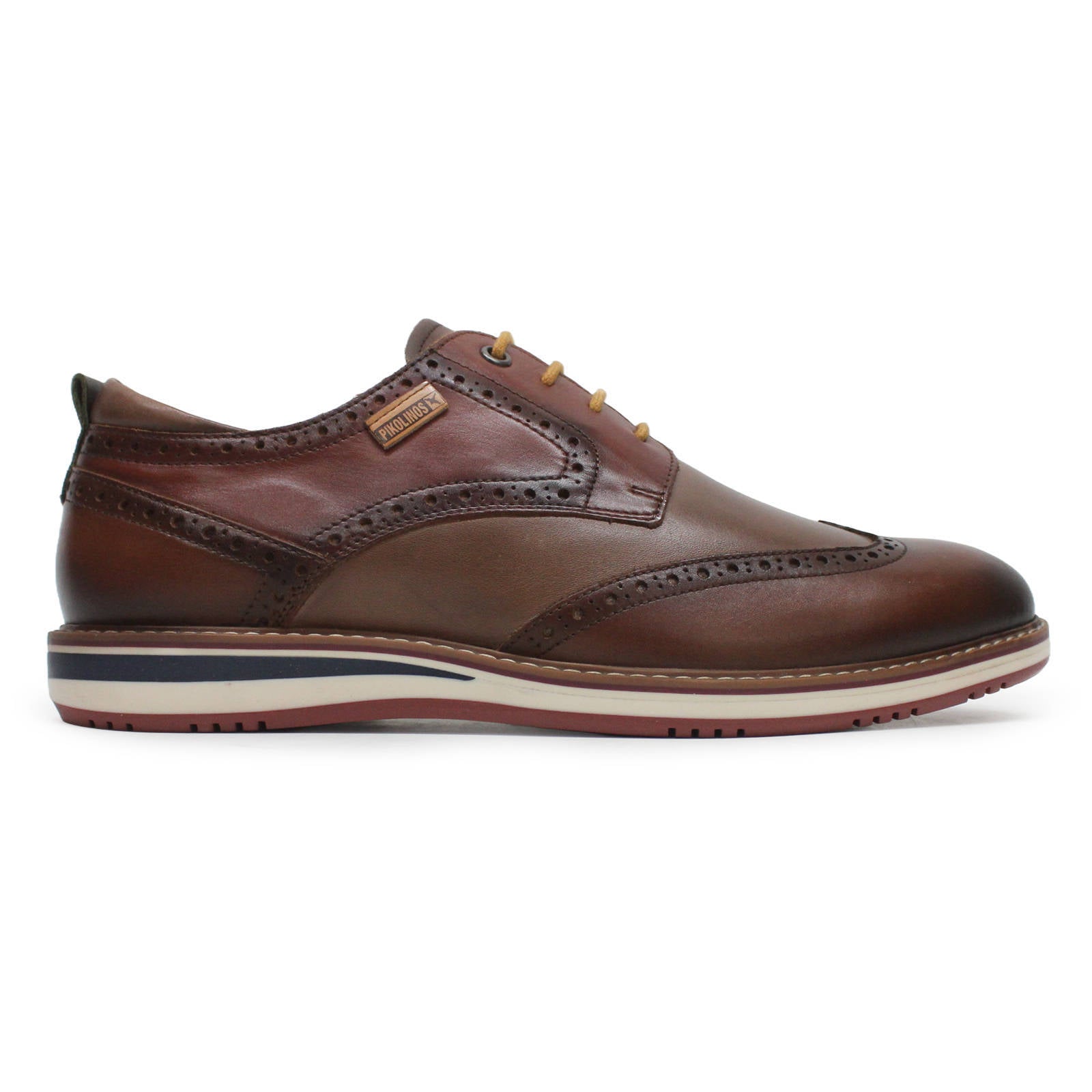 Pikolinos Avila M1T-4191 Leather Mens Shoes#color_Cuero