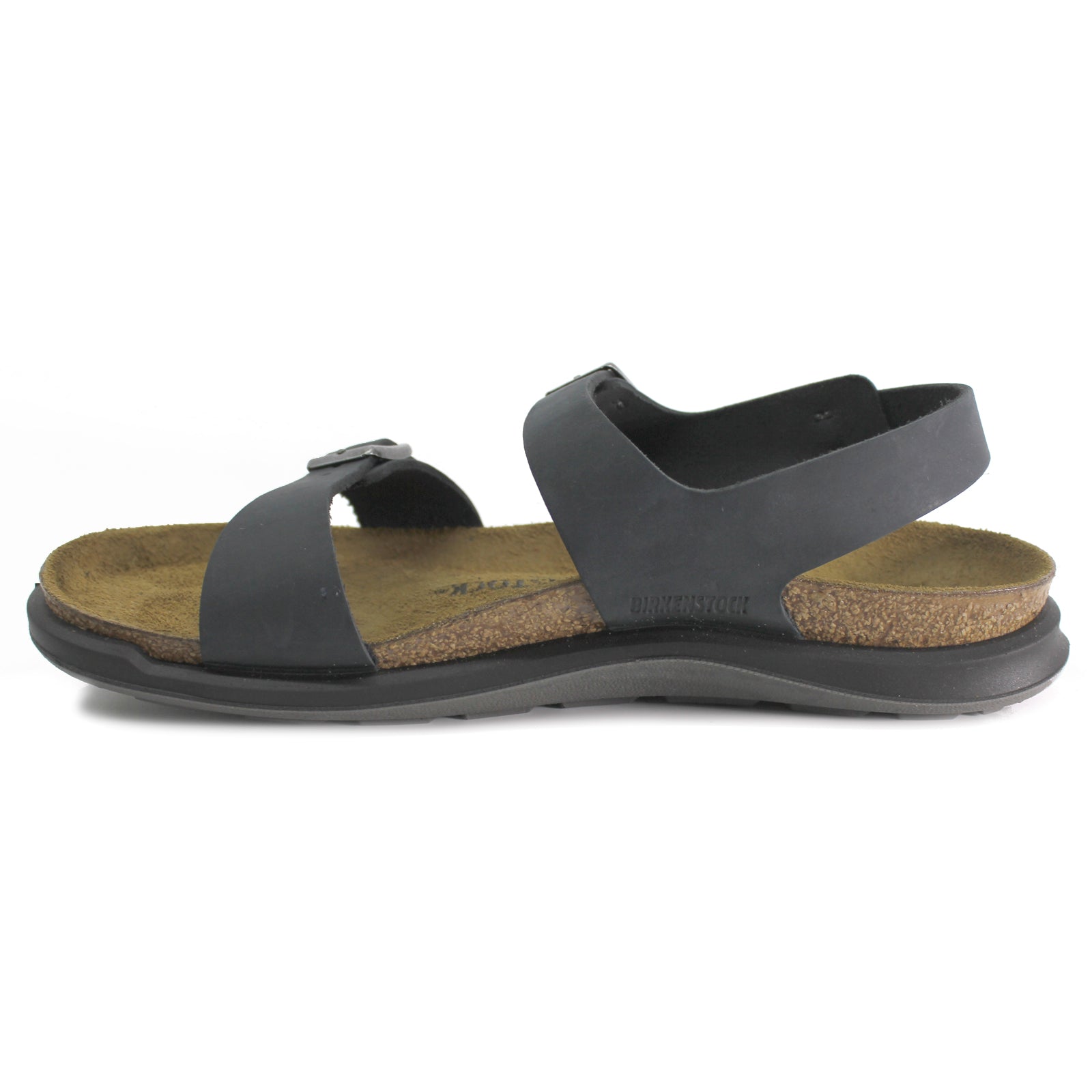 Birkenstock Sonora CT 1022340 Waxy Leather Unisex Sandals - Black - 39#color_black