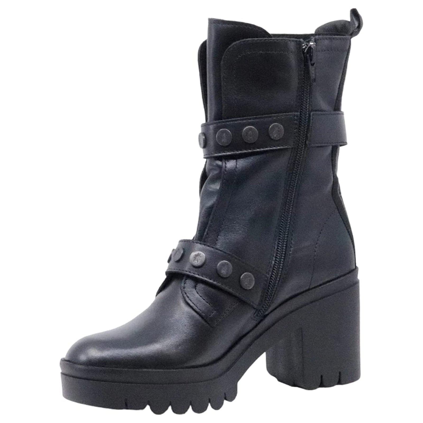 Fly London TAMA888FLY P144888000 Leather Womens Boots - Black - 37#color_black