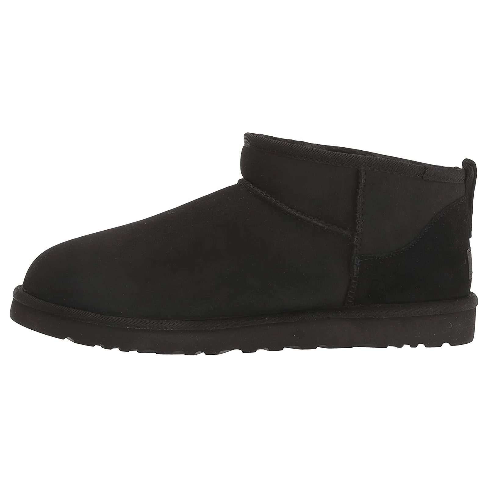 Ugg Classic Ultra Mini 1137391-BLK Suede Mens Boots - Black - 43#color_black