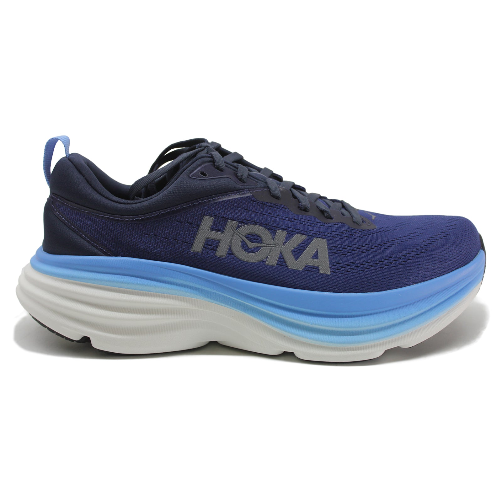 Hoka Bondi 8 Textile Mens Trainers#color_outer space all aboard