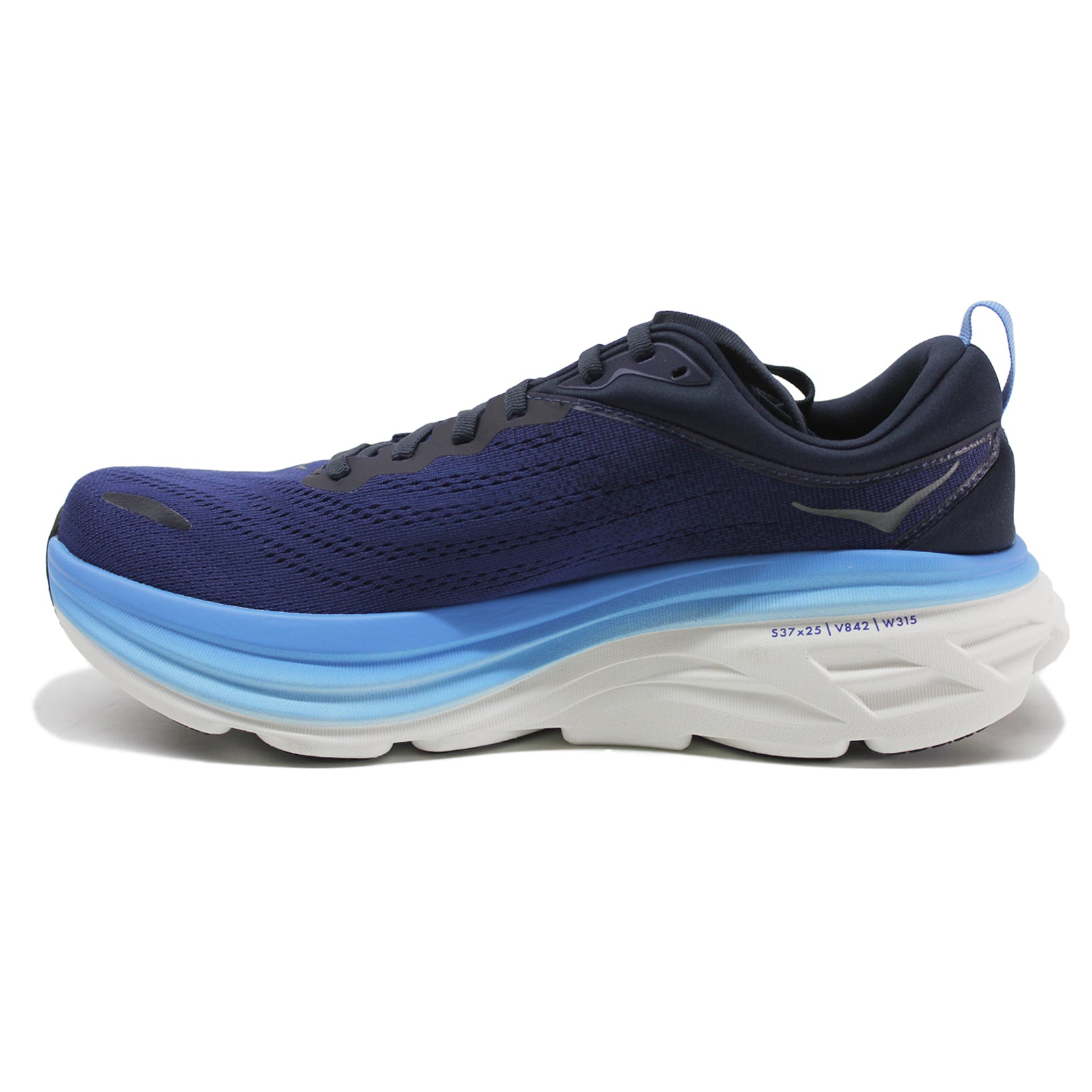 Hoka Bondi 8 Textile Mens Trainers#color_outer space all aboard