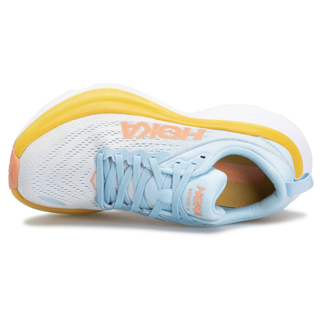 Hoka One One Bondi 8 Textile Womens Sneakers#color_summer song country air