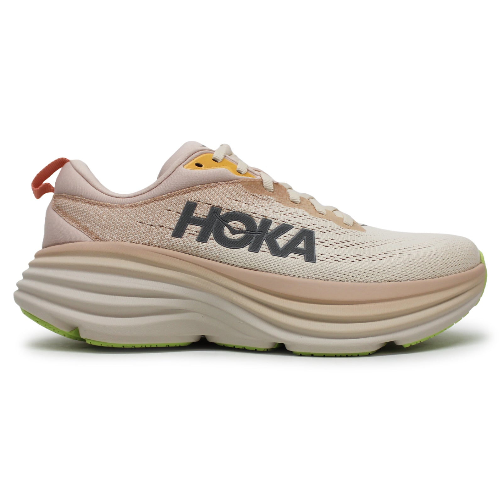 Hoka Bondi 8 Textile Women's Running Shoes - UK 6.5 - US 8 Women - EU 40#color_cream vanilla