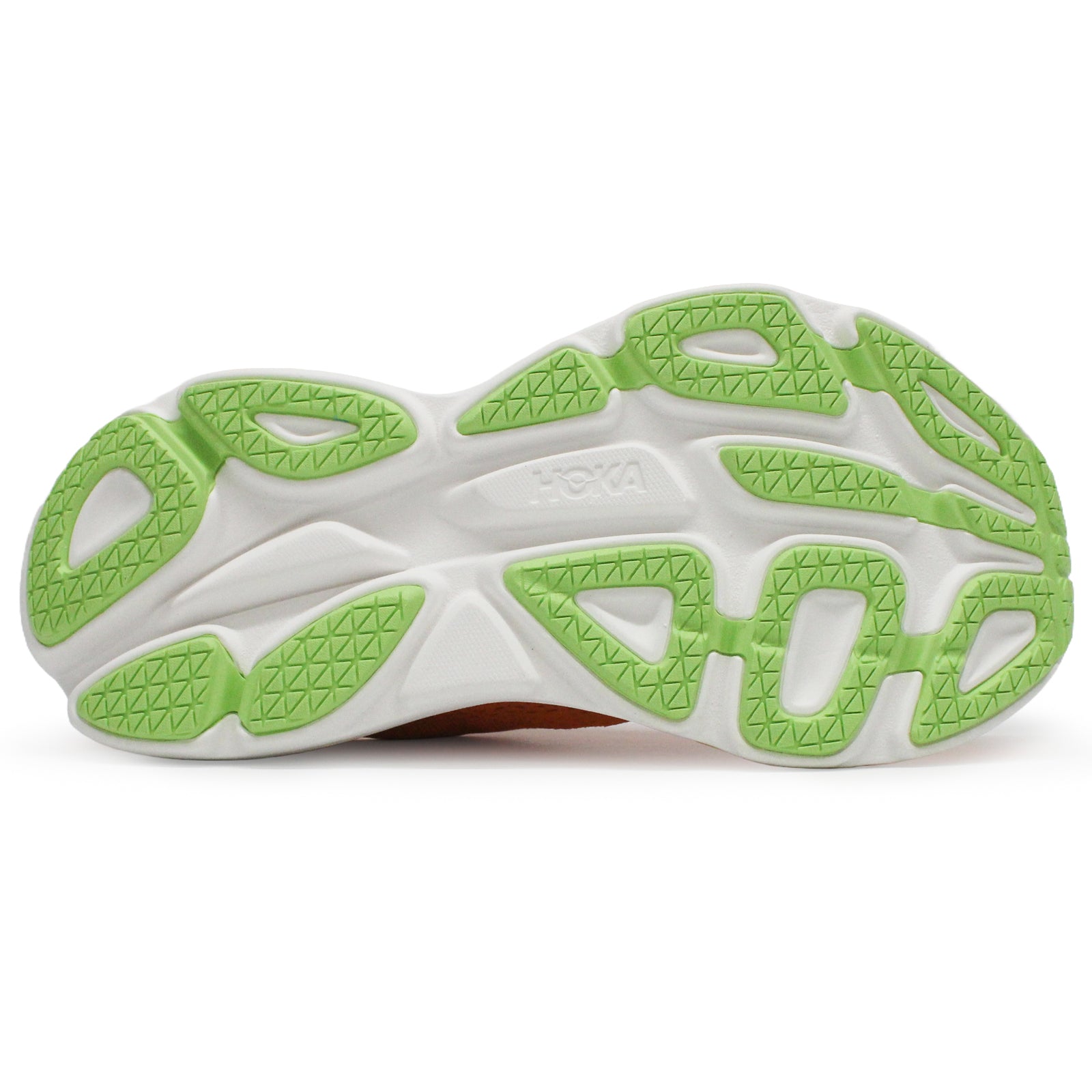 Hoka Bondi 8 Textile Womens Trainers#color_solar flare lettuce