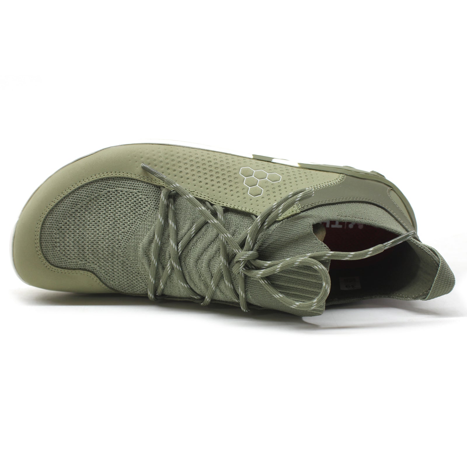 Vivobarefoot Tracker Decon Low FG2 209165-07 Leather Textile Womens Trainers - Sage - 42#color_sage