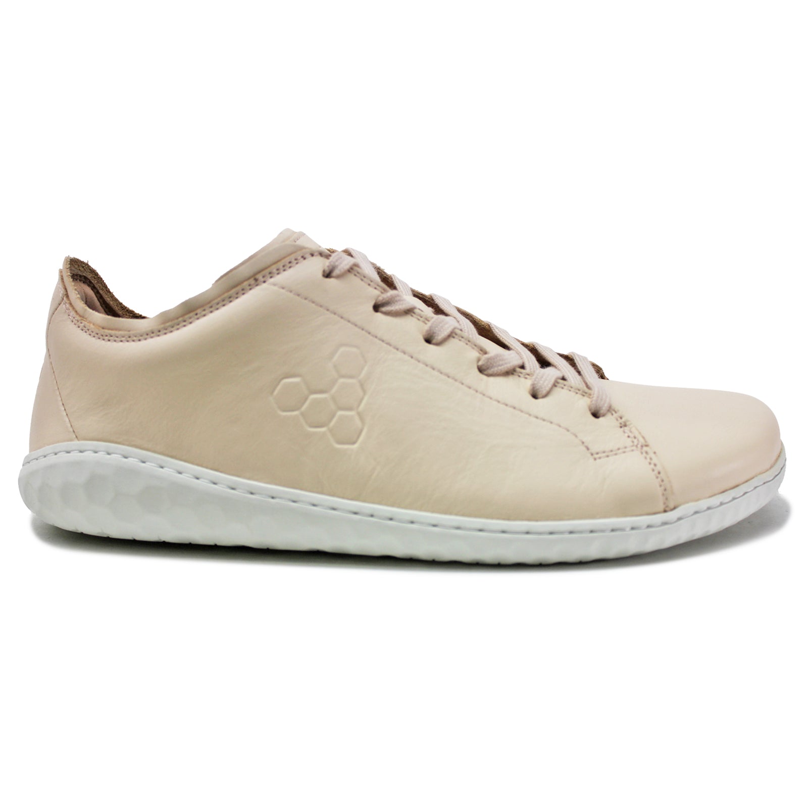 Vivobarefoot Geo Court III 301056-04 Leather Mens Trainers - Natural - 44#color_natural