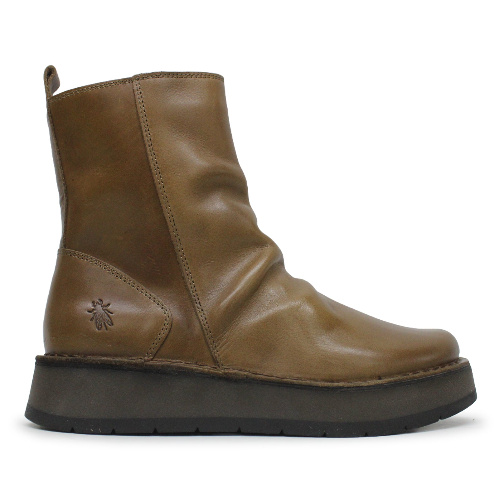 Fly London RENO053FLY Rug Leather Womens Boots#color_camel