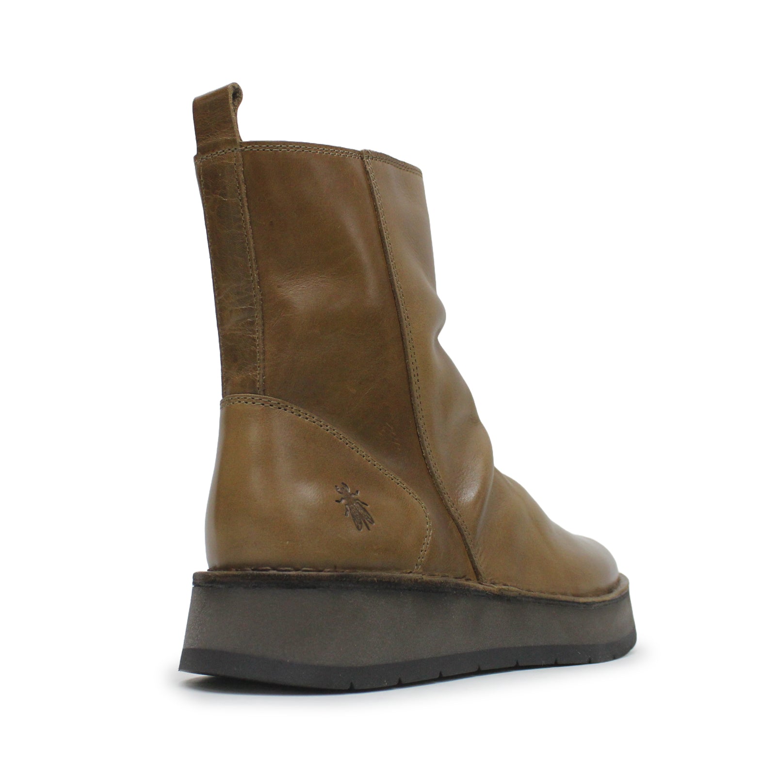 Fly London RENO053FLY Rug Leather Womens Boots#color_camel